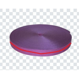 Rouleau de ceinture violet karaté 50m