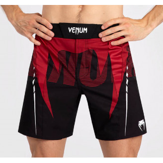 Short de combat Adrenaline Venum noir et rouge