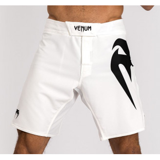 Short de combat Venum Light 5.0 blanc/noir