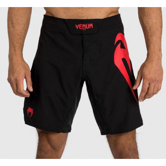 Short de combat Venum Light 5.0 noir / rouge