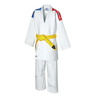 Kimono judo Kodomo plus Mizuno bleu et rouge